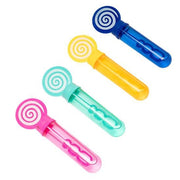 Trade Shop - Set 6pz Tubo Bolle Di Sapone Con Caramella Lecca-lecca Bacchetta Da 35ml Bambini 6560286 -