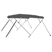 Bimini di Prua con Tendalino a 4 Archi Antracite 243x196x137 cmcod mxl 83048