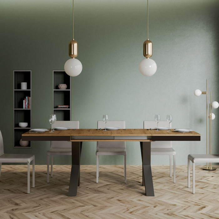 Tavolo Allungabile 180-440x90x77 cm Traffic Evolution Quercia Naturale