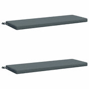 Cuscini per Panchina a 2 Pezzi SOEST 2 pz 100% Poliestere Blu 948859
