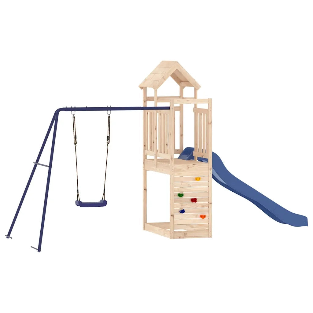 Set da Gioco da Esterno in Legno Massello di Pinocod mxl 102695