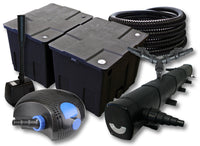 set per laghetti filtro 60000l chiarificatore 72W pompa 100W tubo 25m pompa fontana