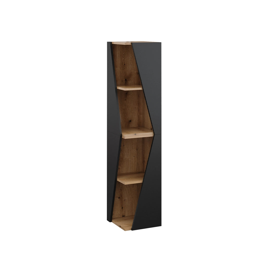 Armadio per il bagno Benno Antracite 31.6 x 70.5 cm con 3 ripiani Vicco