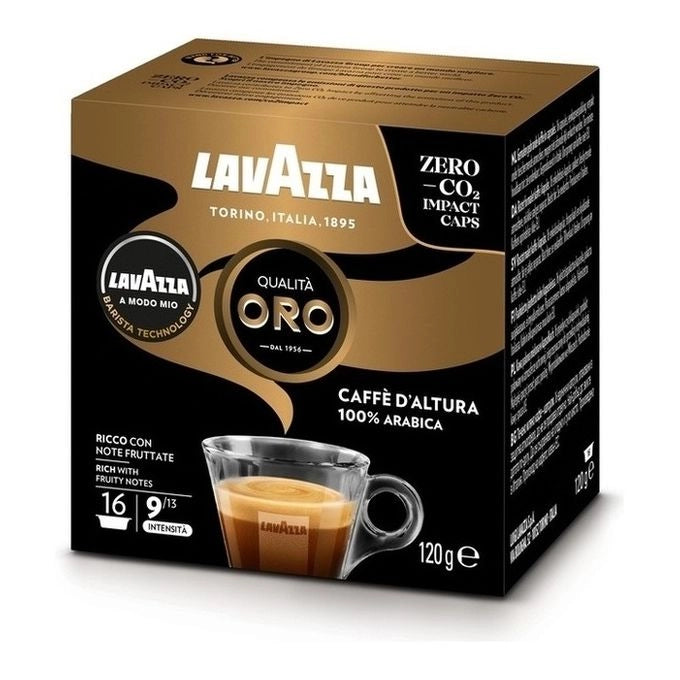 Lavazza A Modo Mio Qualità Oro Caffè d'Altura, 16 Capsule