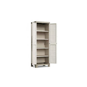 ARMADIO MOBILE IN RESINA DA ESTERNO EXCELLENCE 4 RIPIANI 65X45X182
