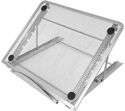 Supporto per Laptop Riscaldabile - Verstelbare - Opvouwbaar - Aluminium - Ergonomico - 6 Posizioni di Altezza - Progettazione Robusta - Supporto per Laptop
