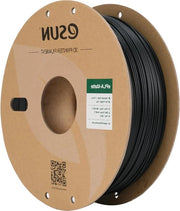 Filamento per Stampante 3D Mat PLA - Precisione +/- 0.02mm - 1kg Bobina - 1.75mm - Stampanti 3D - Nero Intenso