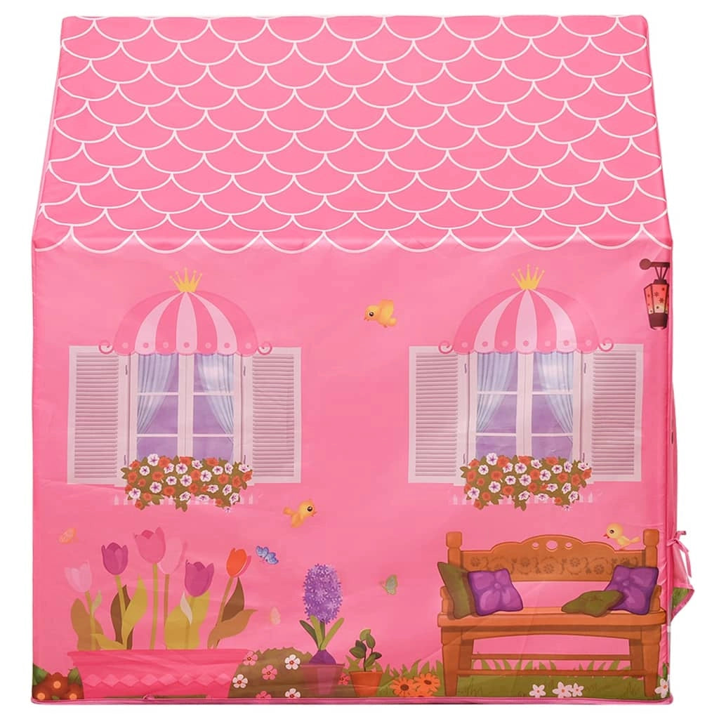 Tenda da gioco per bambini con 250 palline 69 x 94 x 104 cm rosa 02_0005126