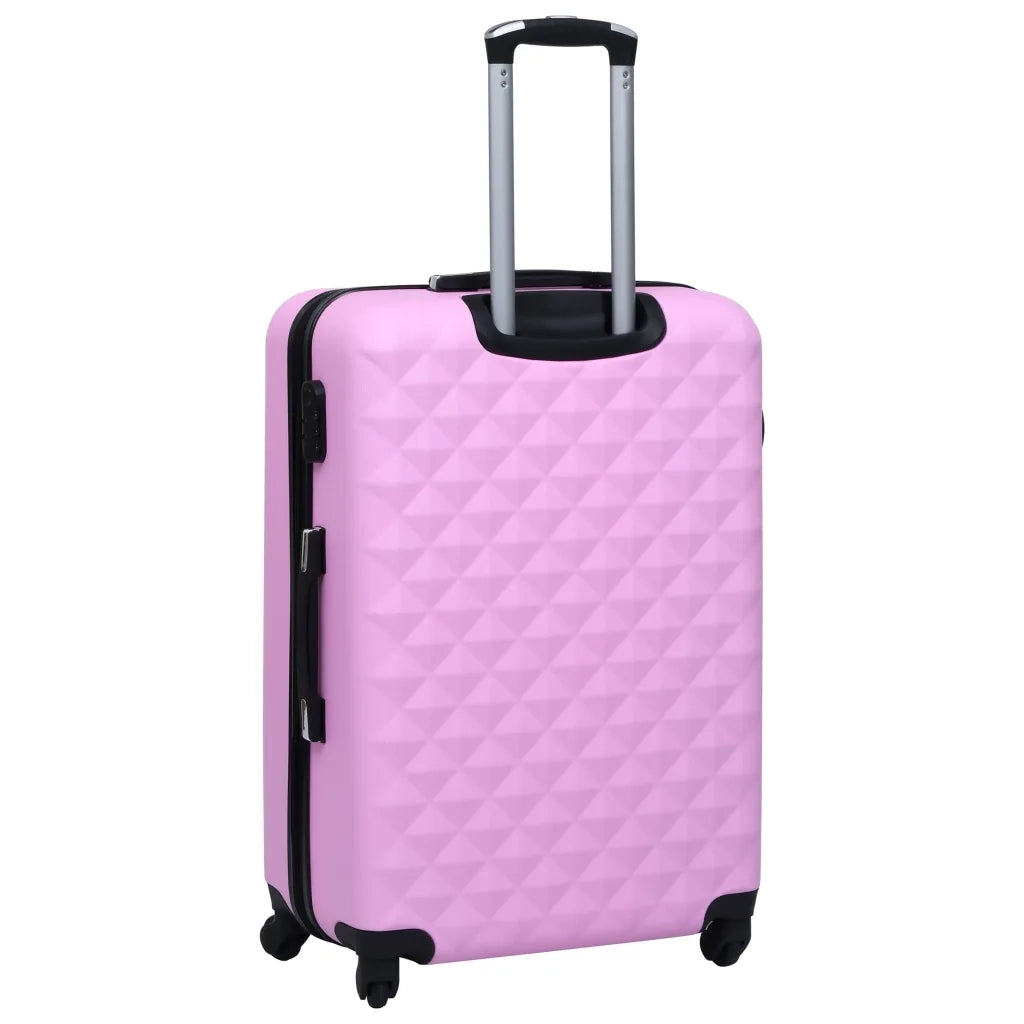 Trolley a Custodia Rigida Rosa ABS cod mxl 39064