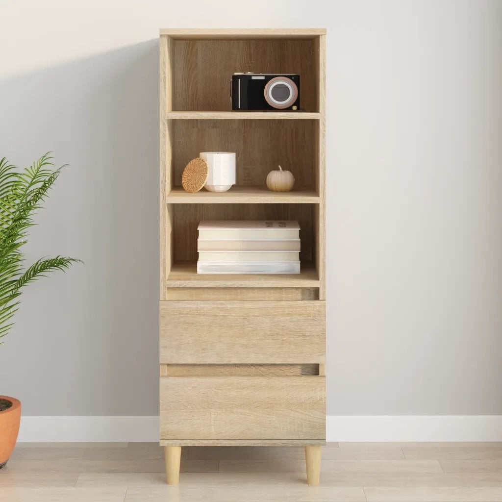 Credenza Rovere Sonoma 40x36x110 cm in Legno Multistrato 821239