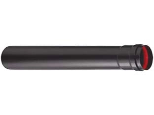 TUBO PER STUFE A PELLET NERO OPACO ALA PELLET AETERNUM  ø mm.80x500h.    ALA