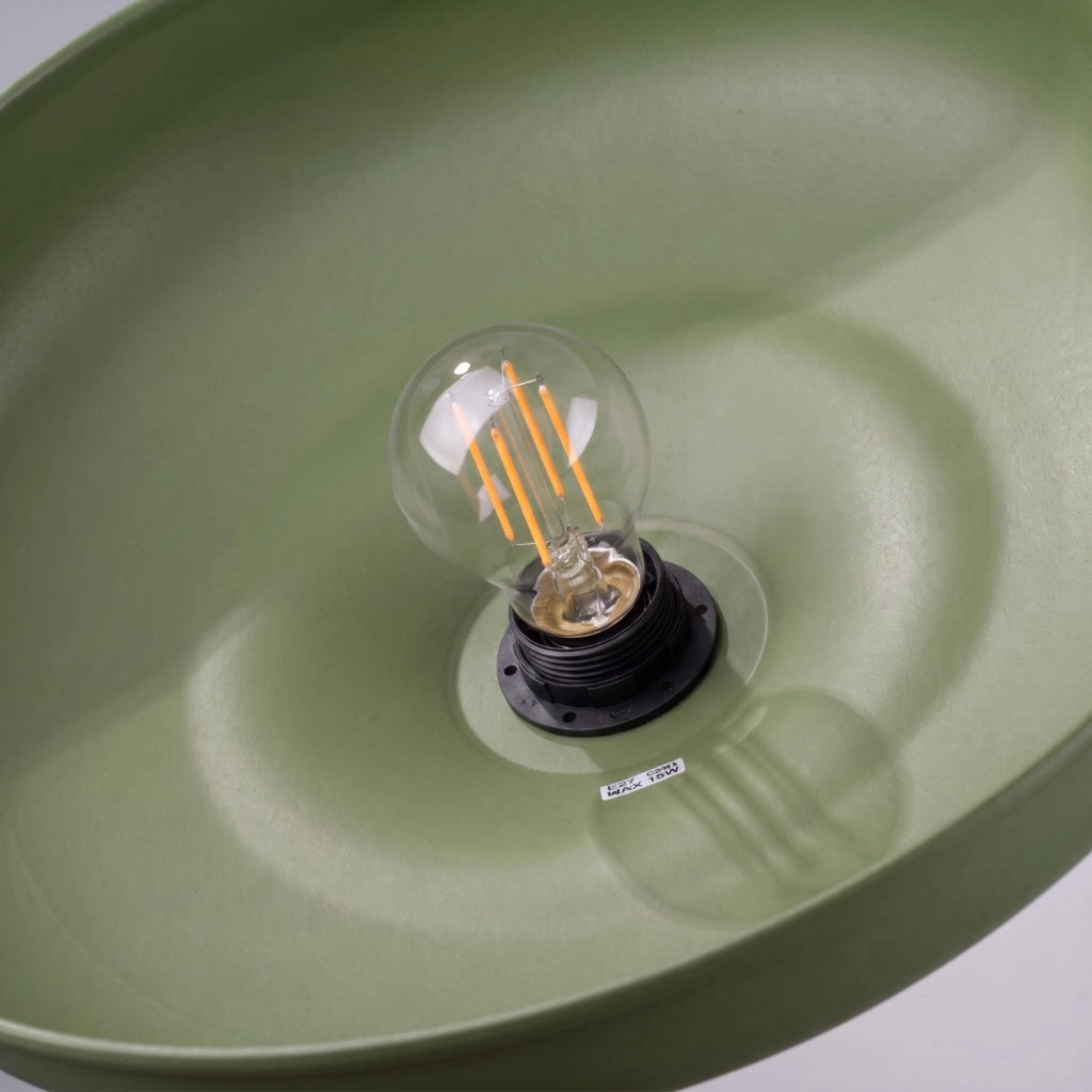 Lampada a sospensione GINA verde oliva