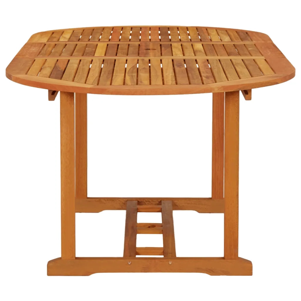 Tavolo da Giardino | Tavolino da esterno 200x100x75 cm in Legno Massello di Eucalipto