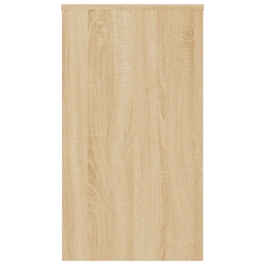 Scrivania-Scrivanie per ufficio e studio-Scrittoio Rovere Sonoma 90x40x72 cm in Legno Multistrato