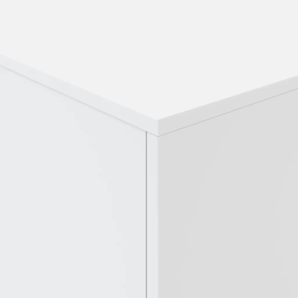 Tavolino da salotto | Tavolino da caff¨¨ | Tavolino da Soggiorno con Luci LED Bianco 90x50x40 cm