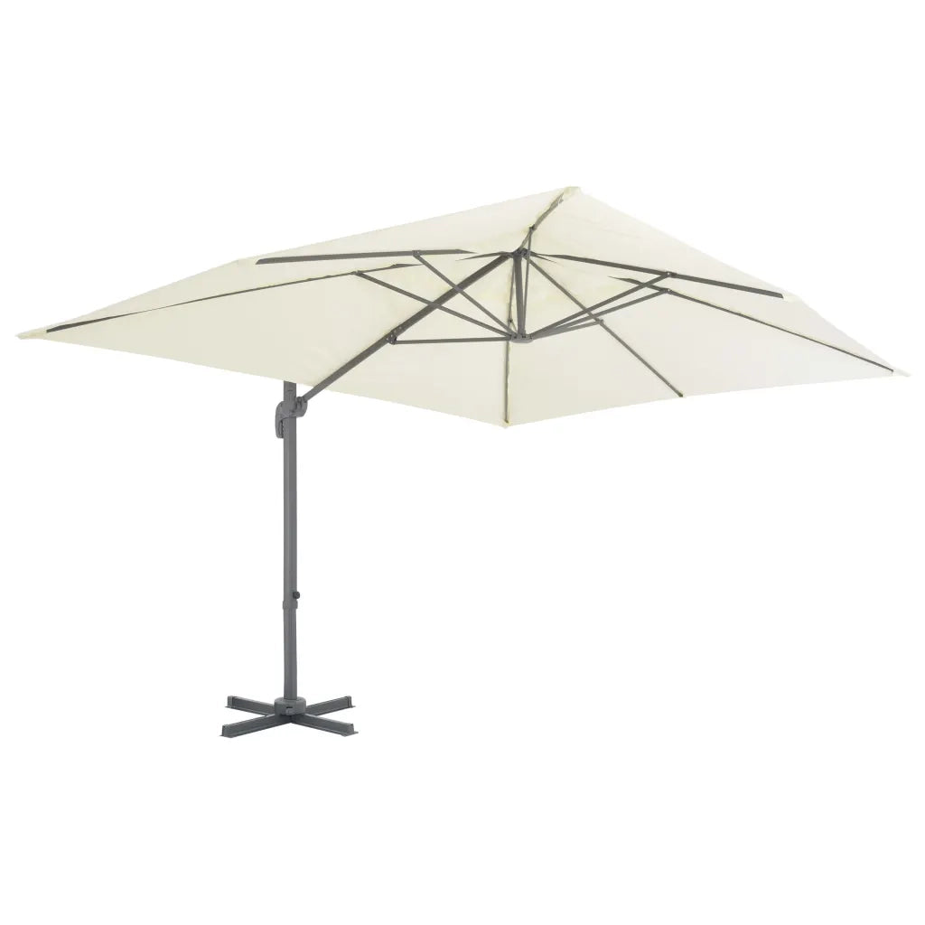 Ombrellone da Giardino con Base Portatile Sabbia