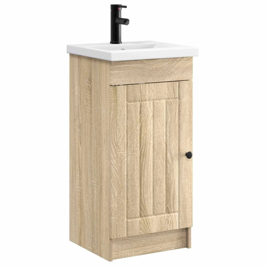 Mobile da bagno con lavabo Rovere Sonoma 42 x 40 x 84,5 cm