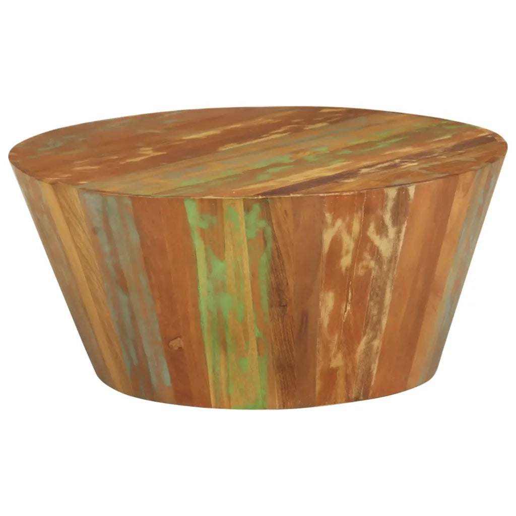 Tavolino da Salotto-Tavolino da soggiorno-Tavolo ?65x31 cm in Legno Massello di Recupero