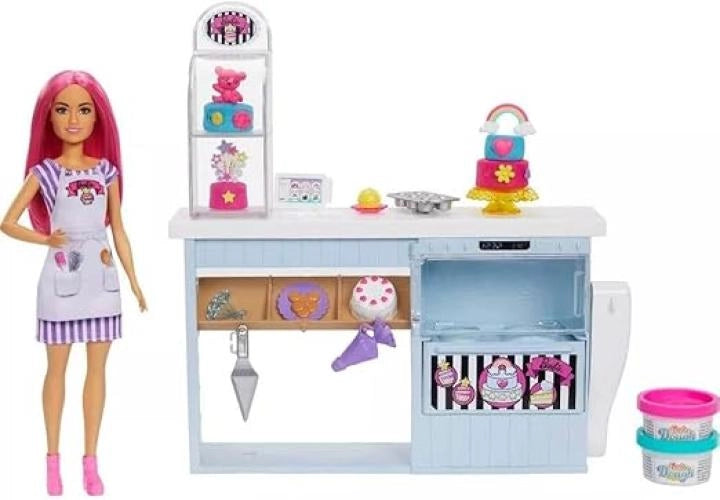 Barbie  Bakery Playset,,Mattel,Eta 3+