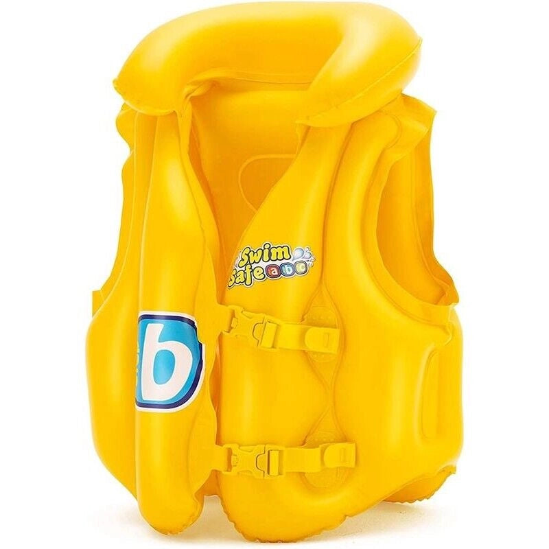 BESTWAY GIUBBOTTO SWIM SAFE 33 X 16 X 45 CM IN COLORE GIALLO