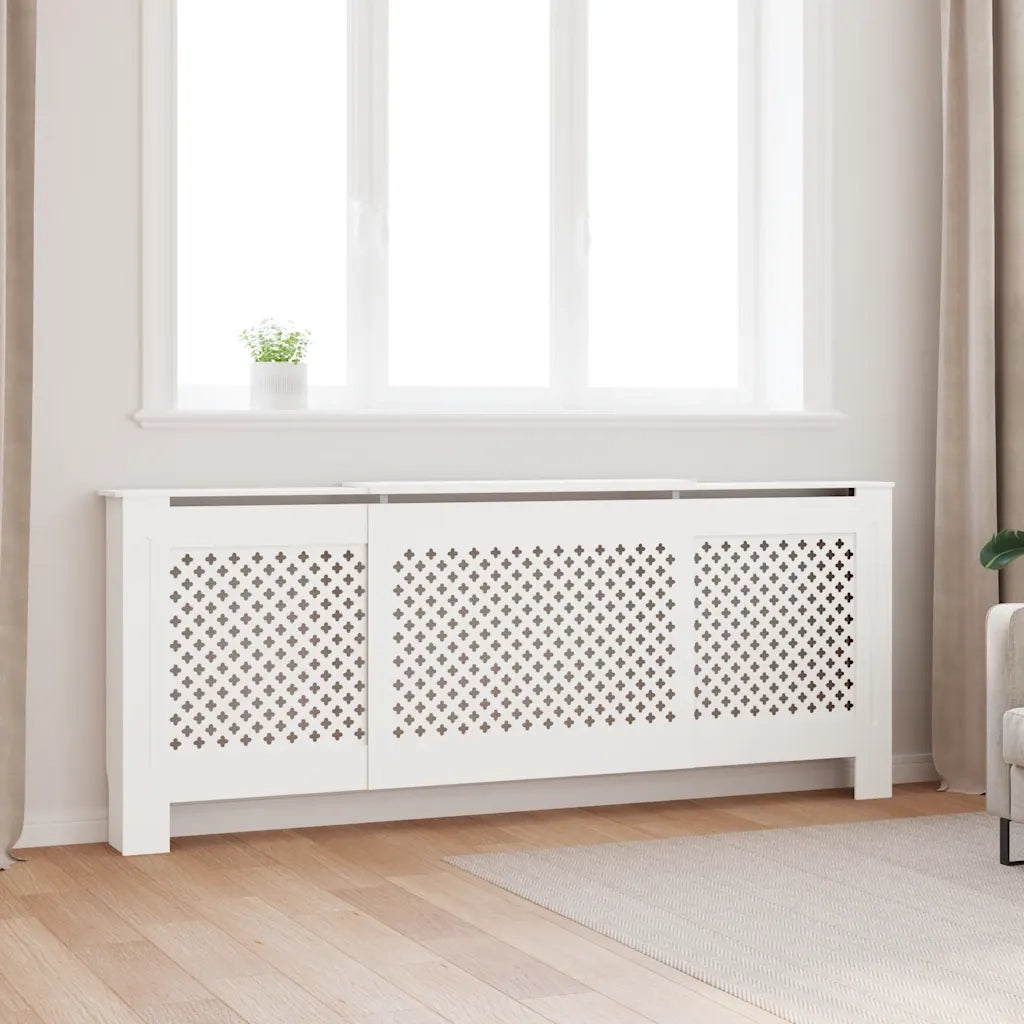 Copertura per Radiatore Bianca in MDF 205 cm CFW6898840