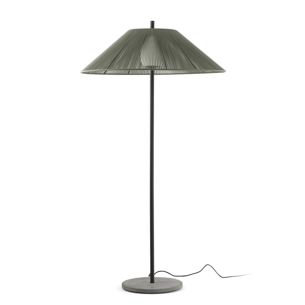 SAIGON OUT Lampada da terra verde oliva 2M C100
