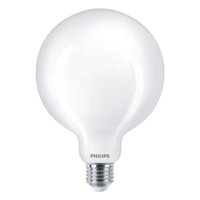Philips 76475300 LED Classic Lampadina LED Globo G120 E27 8.5W 75W 1055 lm 2700K Luce Bianca Calda colore Bianco
