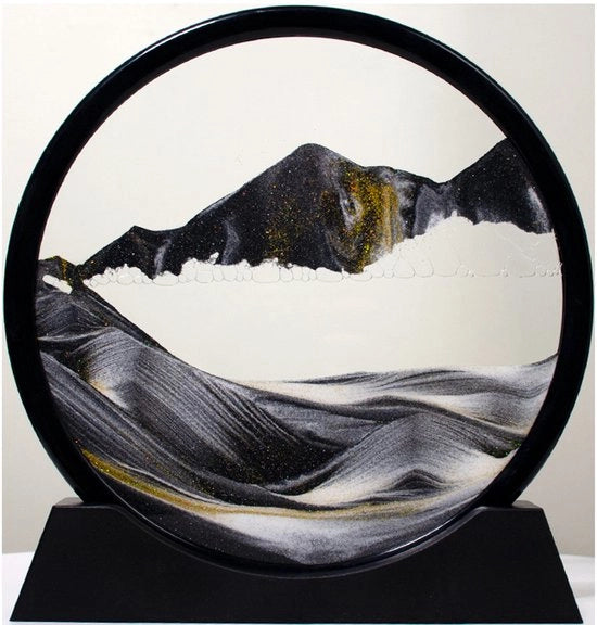 Decorazioni per sabbia - figura animata - sabbia runner Accessori decorativi neri 19cm