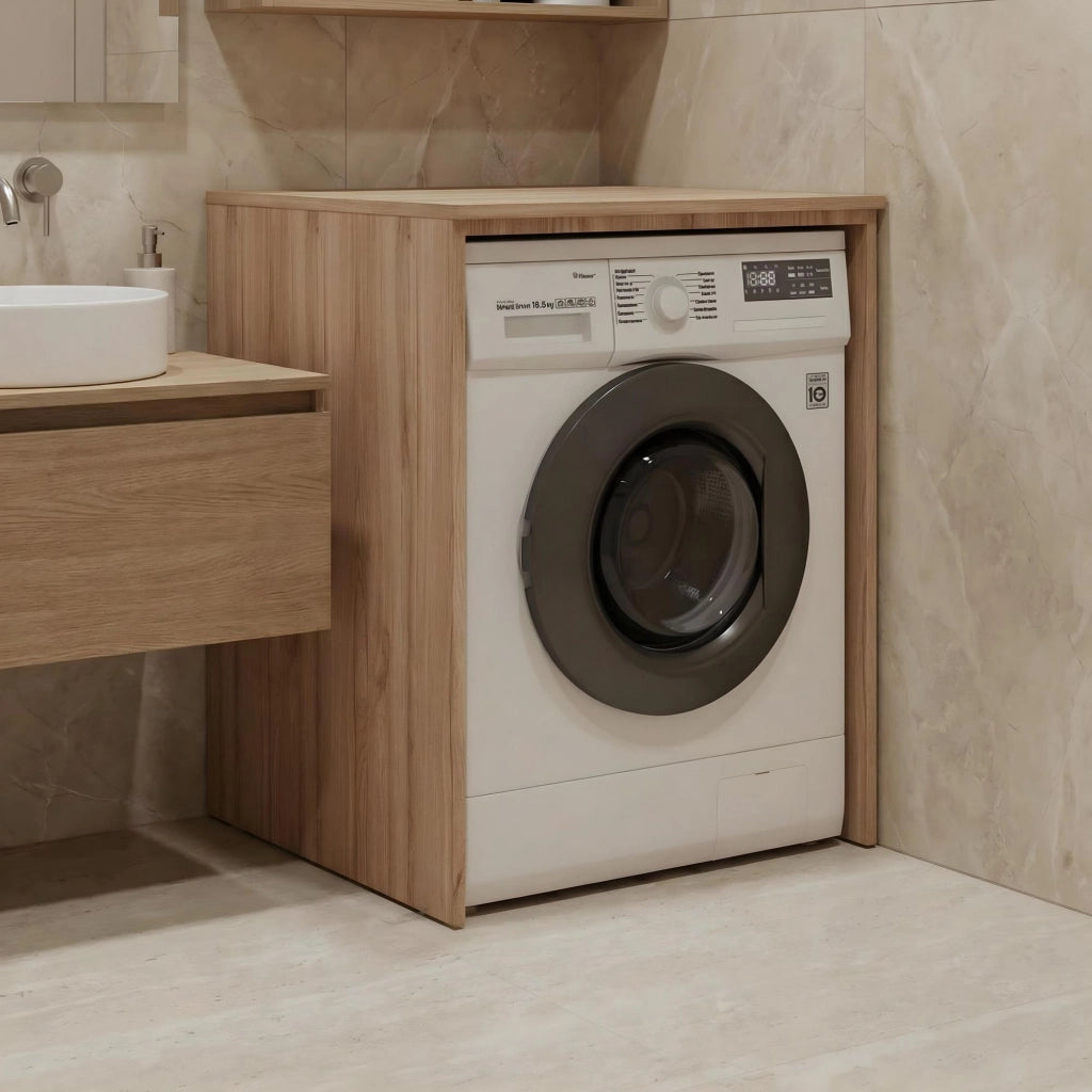Mobile per lavatrice "Bosco 70" -  cm - Rovere