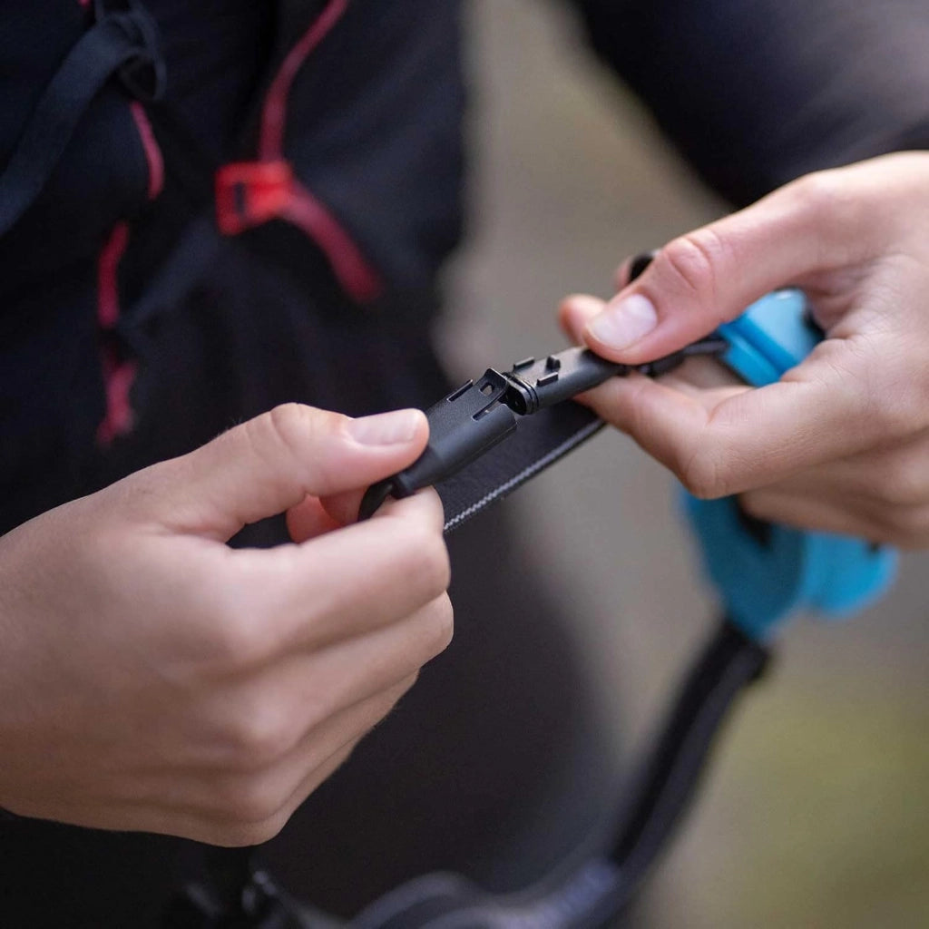 Ledlenser NEO9R - Lampada frontale ricaricabile a LED con fascia pettorale, ultra-luminosa da 1 200 lm, 120 ore di autonomia, fascia riflettente - Per trail running, escursionismo, ciclismo - Nero