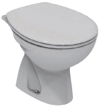 VASO PAVIMENTO IDEAL STANDARD DOLOMITE QUARZO EUROVIT SCARICO TERRA UNI BIANCO