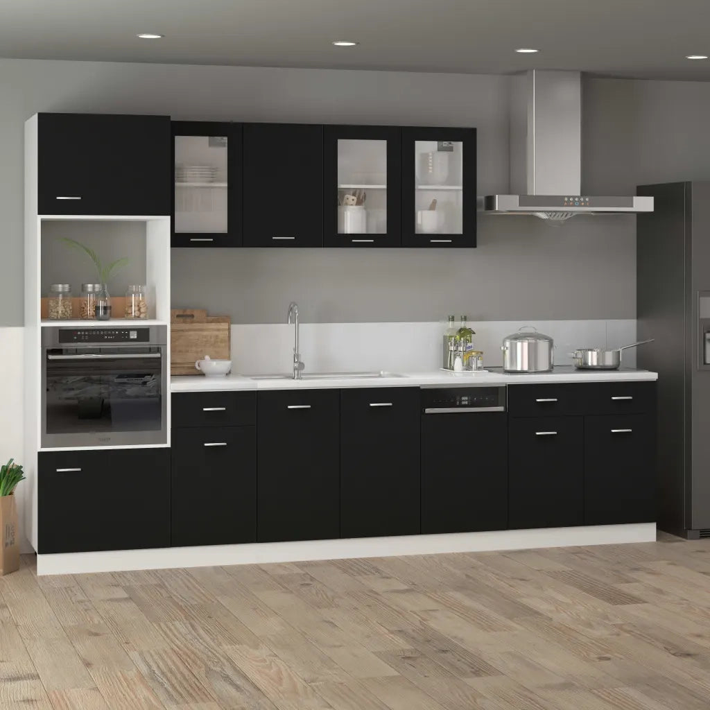 Mobile Inferiore Cassetto “Lyon” Nero 80x46x81,5 cm 801237