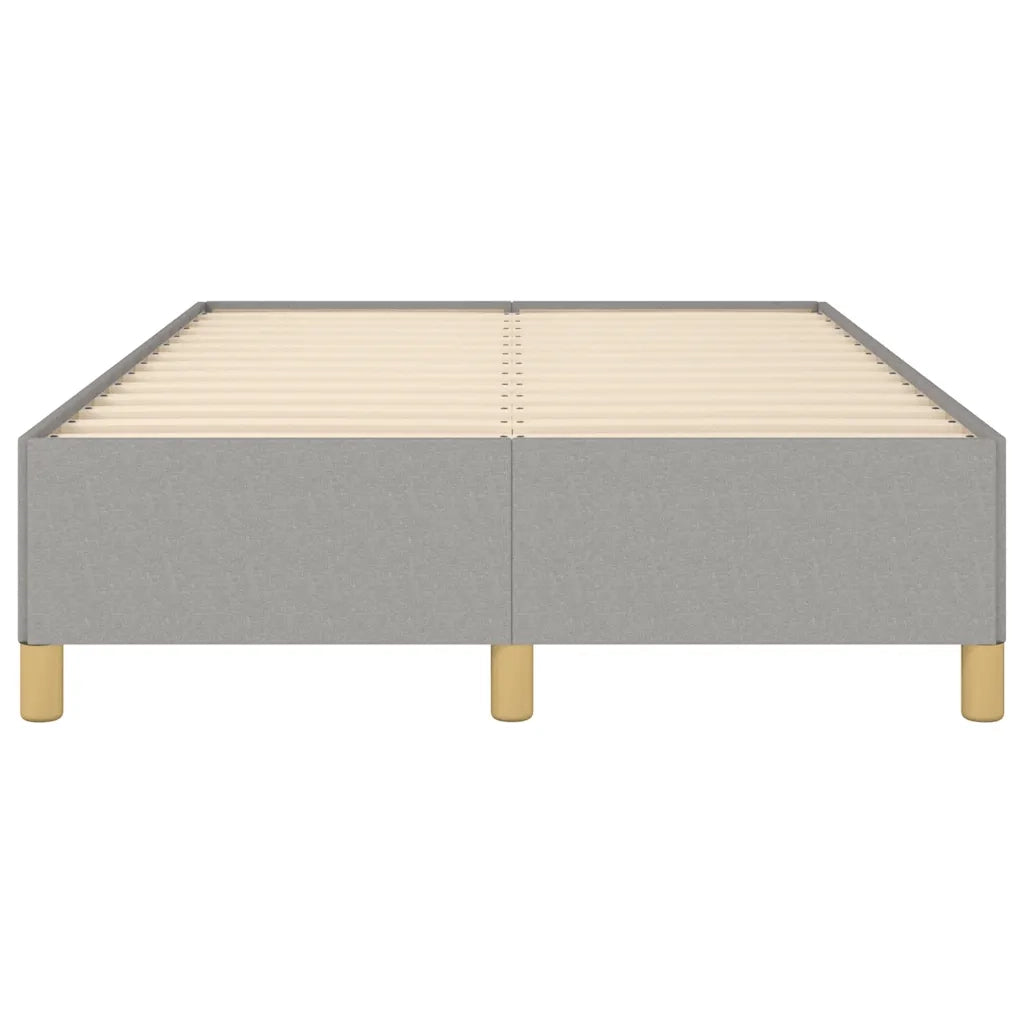 Giroletto senza Materasso Grigio Chiaro 120x190 cm in Tessuto 379515