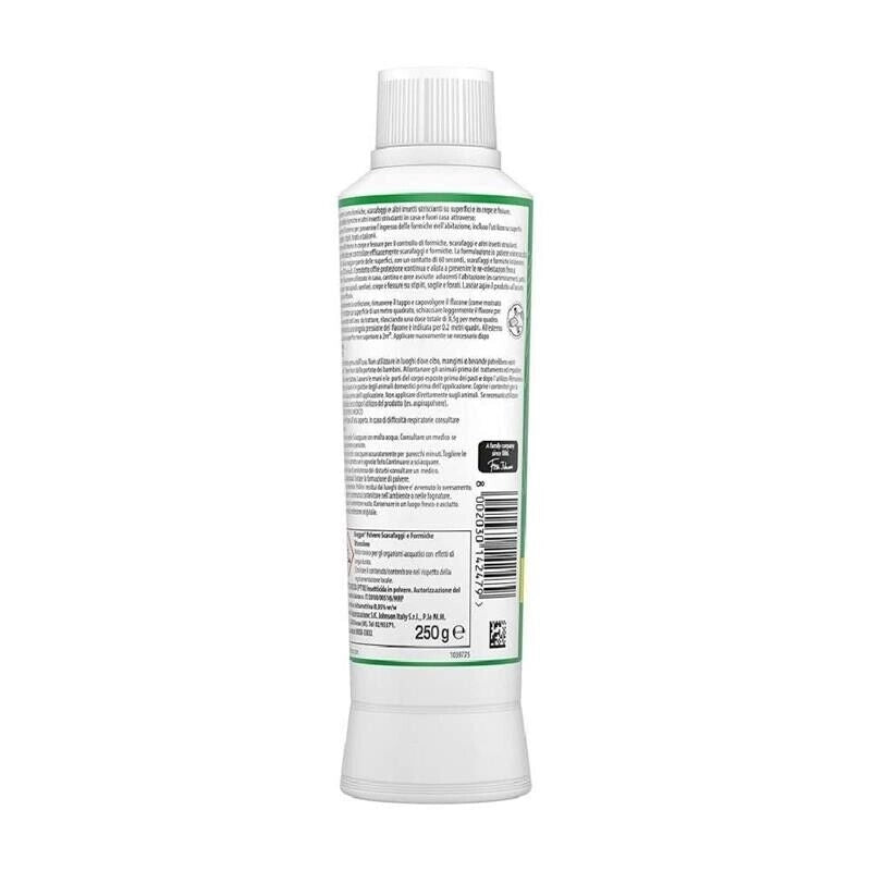BAYGON INSETTICIDA  SET 2 PZ X 250 GR IN POLVERE SCARAFAGGI E FORMICHE