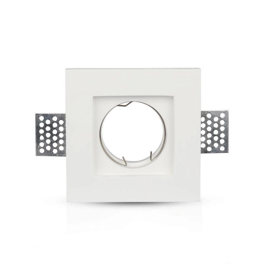 Porta faretto da incasso GU10 CONTTENTI SEQUADE GYPSUM BIANCO