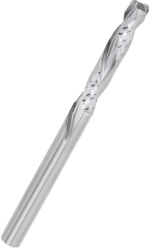 Houtsnijder per Spiraalfrees a doppia flessa 75 mm in wolfram - Set di bit per houtsnijder - Alta resistenza - Bit per houtsnijder a spirale doppia flessa