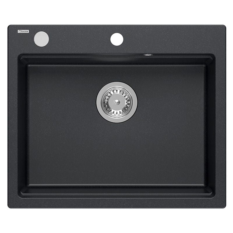 Lavello In Granito Kurt 110 Workstation Black Dotted