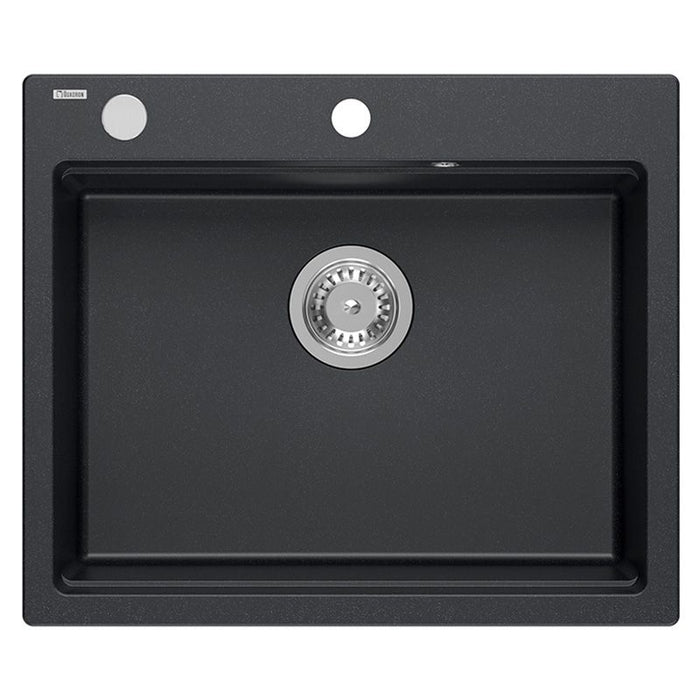 Lavello In Granito Kurt 110 Workstation Black Dotted