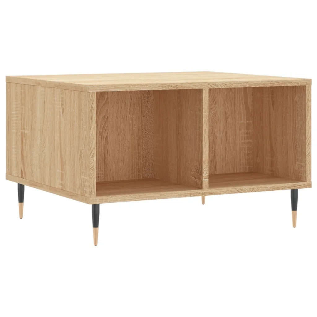 Tavolino salotto | Tavolino da caff¨¨ | Tavolino da Soggiorno Rovere Sonoma 60x50x36,5 cm Legno Multistrato