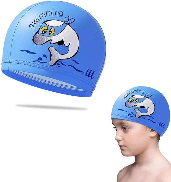 Badmuts Acquatici per Bambini - Impermeabili - Bambini da Bagno - Cappelli da Bagno per Bambini - Badmuts per Capelli Lunghi - Badmuts per Donne - Comfortevoli e Duraturi