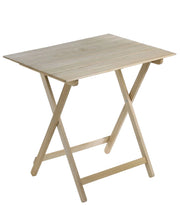 Tavolo da Giardino Terrazzo Pieghevole in Legno di Faggio 60 x 80 cm