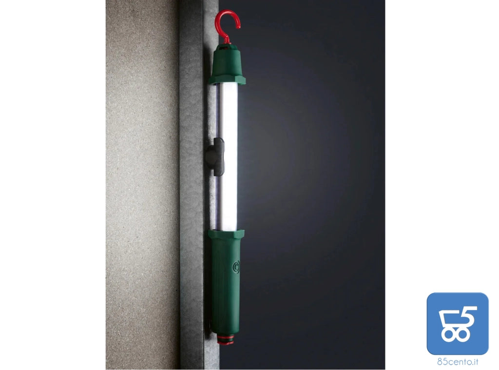 PARKSIDE Luce LED Alimentata a Batteria LED con Luce Bianca Fredda Protezione Schizzi IP44