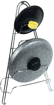 Portacoperchi Piatti Salvaspazio Cucina Kitchen da Parete 38 x 19 x 15 cm