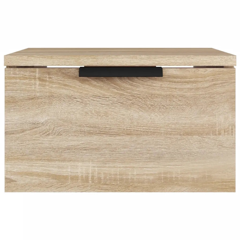 Comodino a Muro Rovere Sonoma 34x30x20 cm 811382