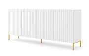 CREDENZA WAVE CABINET 200 4D BIANCO OPACO