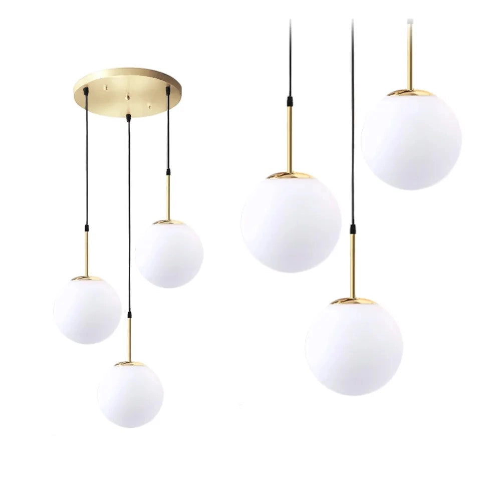 Lampa Sufitowa Metalowa Nowoczesna Silver Chrome