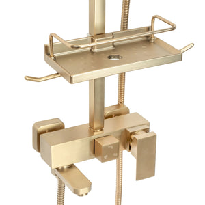 Set Doccia Rea Jack Brushed Gold