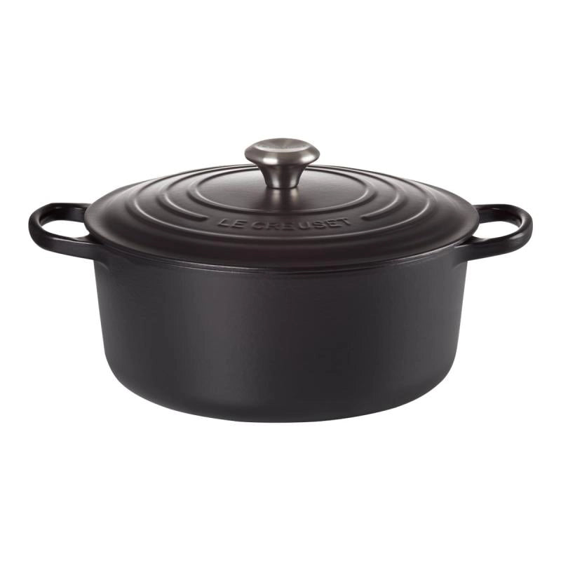 Le creuset signature roaster round 28cm black schwarz (21177280000430) - 151436