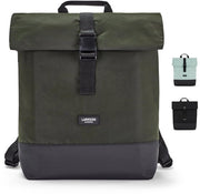 Zak da donna e dell'uomo in verde scuro - Tammo - Rolltop zaino da lavoro università bicicletta - Zaino con spazio per laptop 16 pollici - riempimento di zaino e impermeabile