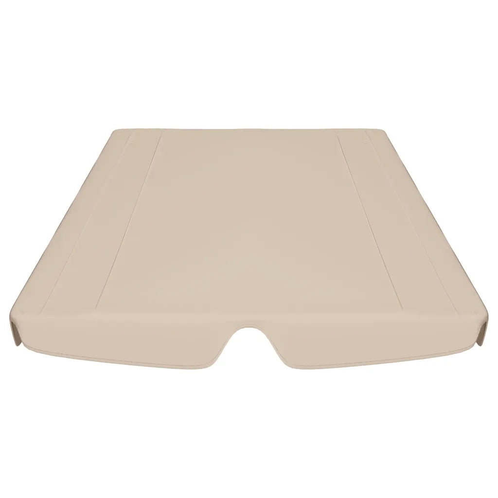 Baldacchino per Dondolo Giardino Beige 150/130x105/70 cm 312097